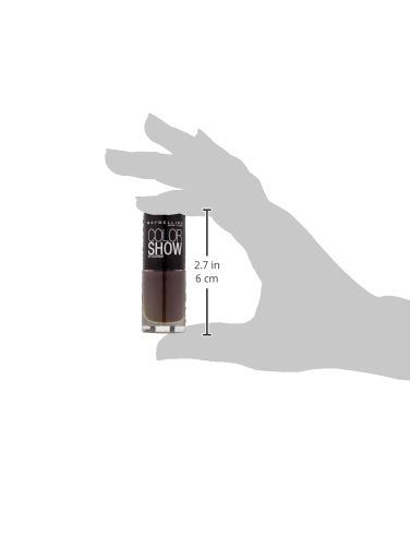 Maybelline Color Show Nail Polish - Midnight Taupe, Long-Lasting Shine