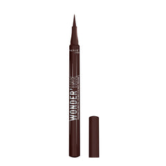 Rimmel Wonder'Ink Precision Liquid Eyeliner Pen – Waterproof Matte Finish, Spiced Chestnut