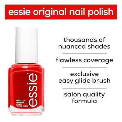 Essie Nail Polish 13.5ml – Iconic Colour, Smooth Application, Salon Finish