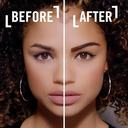 Rimmel London Brow This Way Sculpting Kit - Medium Brown Eyebrow Powder & Wax Duo