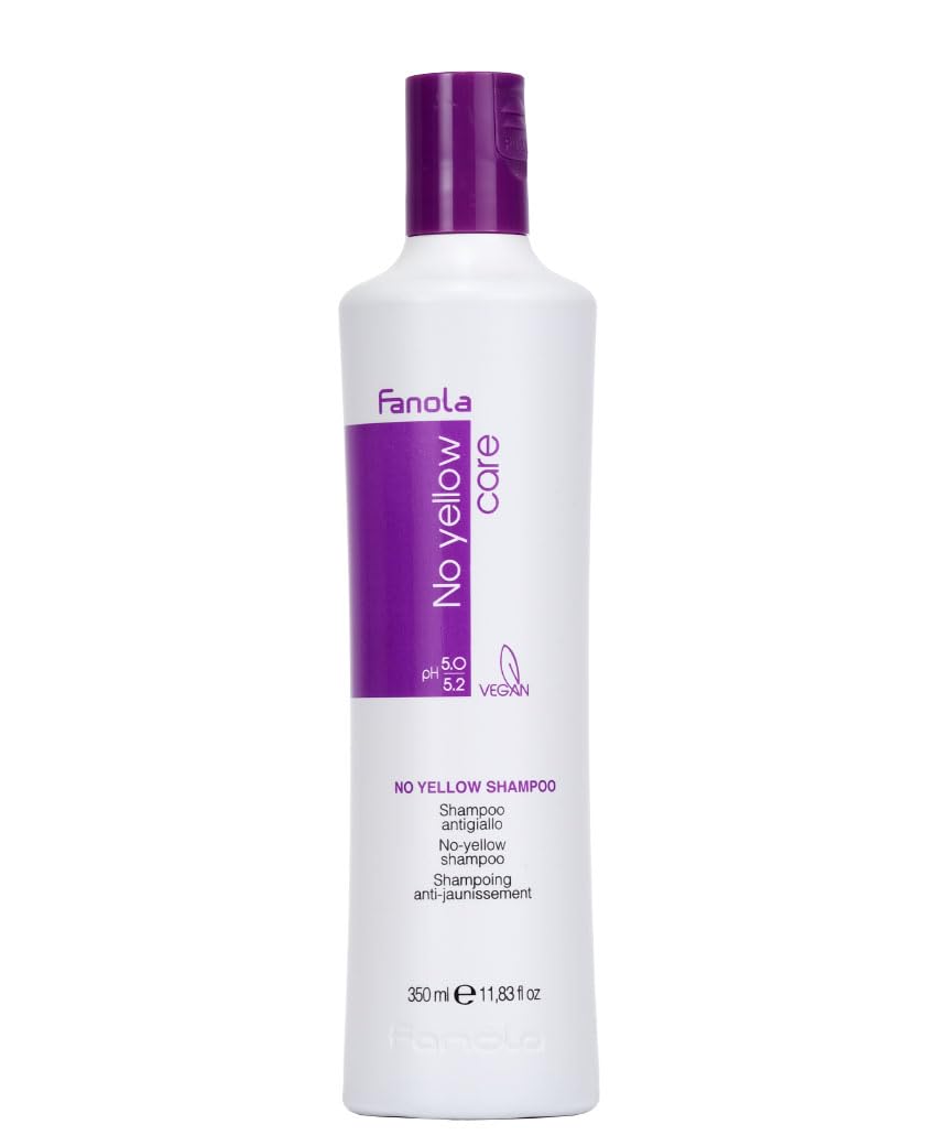 Fanola No Yellow Shampoo - Eliminate Brassiness & Tone Blonde Hair