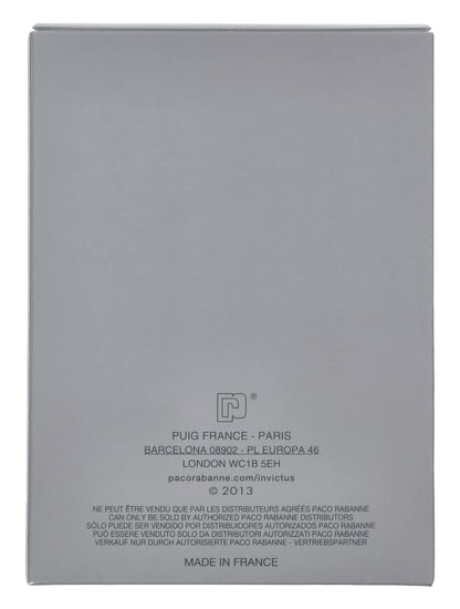 Paco Rabanne Invictus Eau de Toilette for Men - 50ml Travel Size Refresher