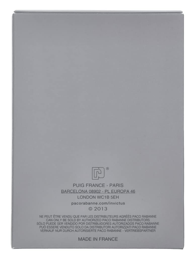 Paco Rabanne Invictus Eau de Toilette for Men - 50ml Travel Size Refresher