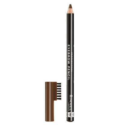 Rimmel Professional Eyebrow Pencil - Hazel | Shape & Define Brows Effortlessly