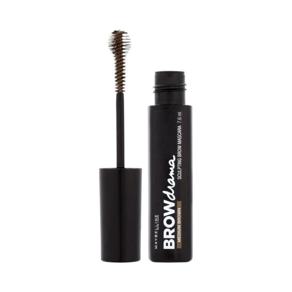 Maybelline Master Sleek Brow Mascara - Structured, Wow Brows in Medium Brown