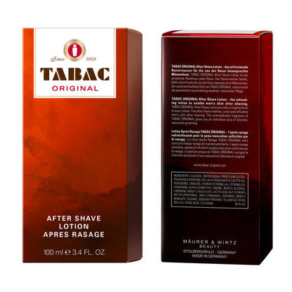 Tabac Original Aftershave Lotion 100ml – Refreshing Scent & Skin Comfort