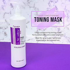 Fanola No Yellow Mask: Neutralize Yellow Tones for Brighter Blonde Hair