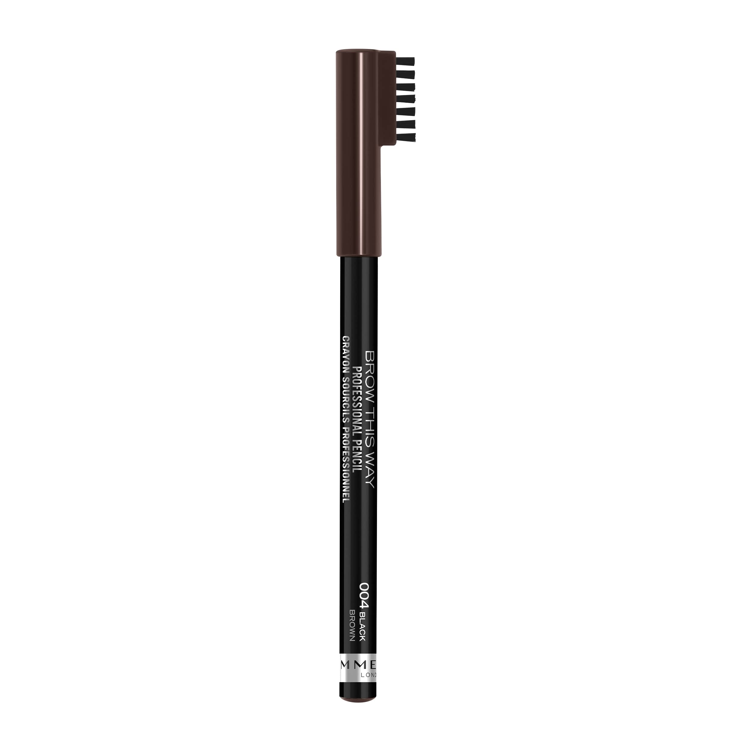 Rimmel London Professional Eyebrow Pencil - Black Brown | Define & Shape Brows
