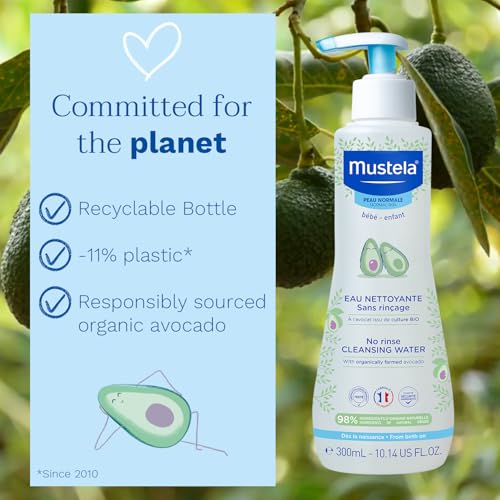 Gentle No-Rinse Cleansing Water for Baby - Soothes & Moisturizes 300ml