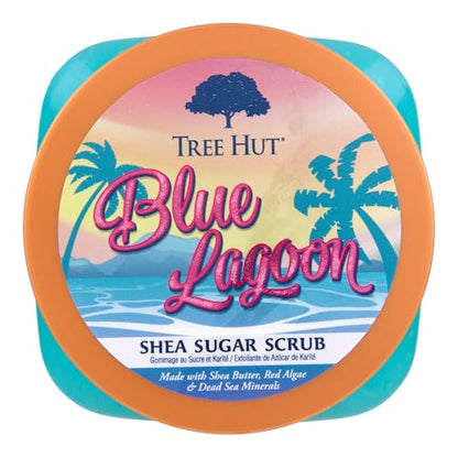 Tree Hut Blue Lagoon Sugar Body Scrub with Shea Butter, 510g