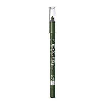 Rimmel Scandal'Eyes Waterproof Kohl Eyeliner Pencil - Smudge-Proof Green