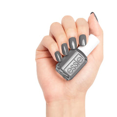 Essie Serene Slate 608: High Shine, Creamy Light Grey Nail Polish