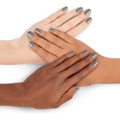 Essie Serene Slate 608: High Shine, Creamy Light Grey Nail Polish