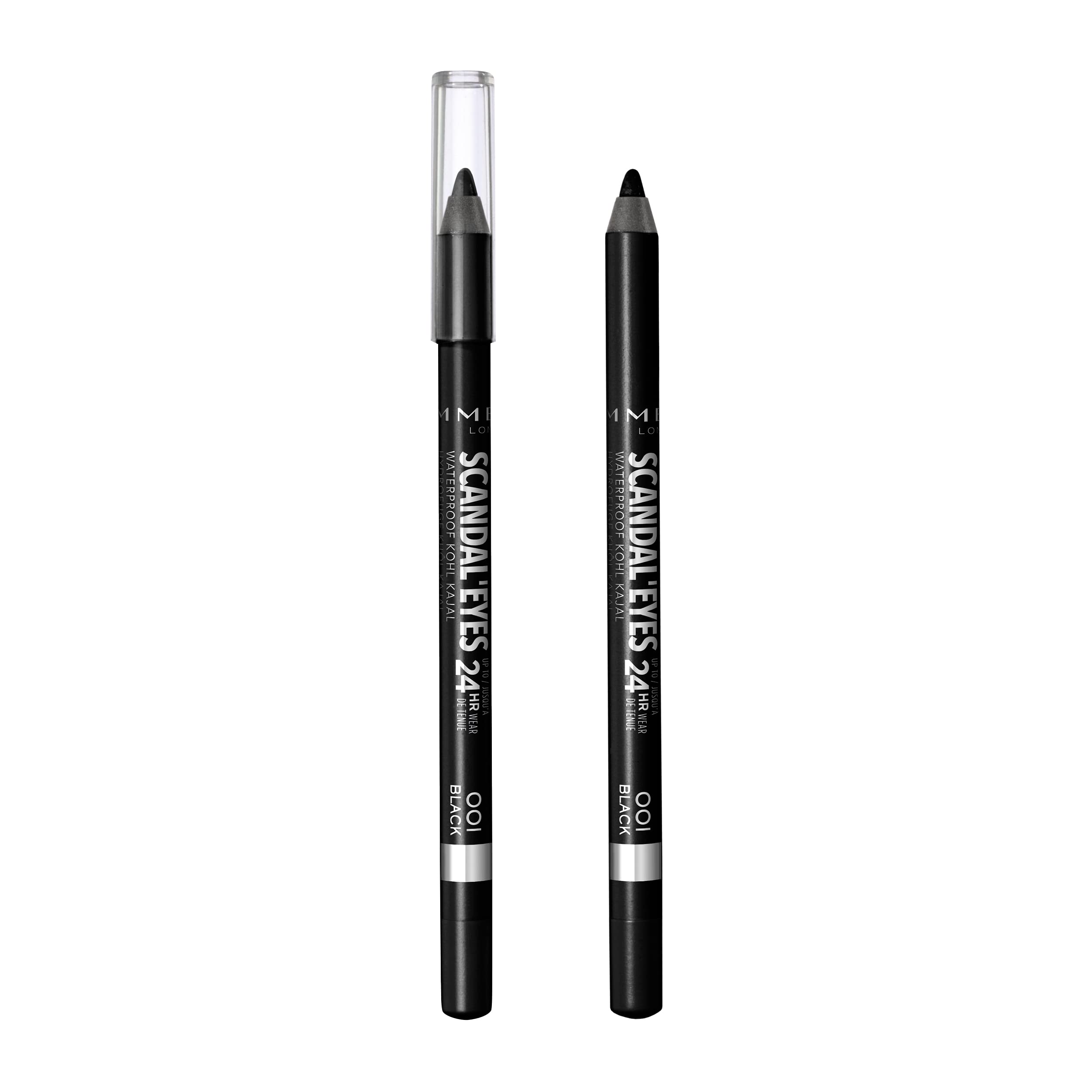 Rimmel Scandaleyes Waterproof Eyeliner - Intense Black, 24hr Wear