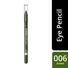 Rimmel Scandal'Eyes Waterproof Kohl Eyeliner Pencil - Smudge-Proof Green