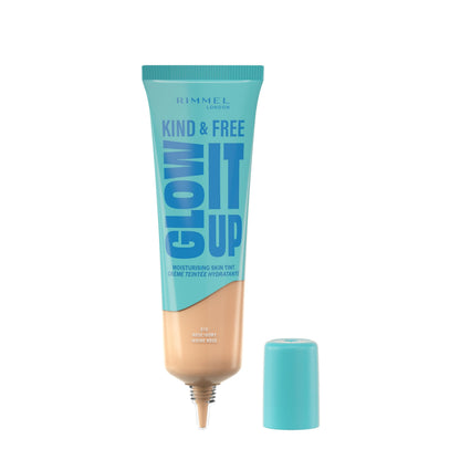 Rimmel Kind & Free Glow It Up Skin Tint SPF 20 – Rose Ivory 30ml