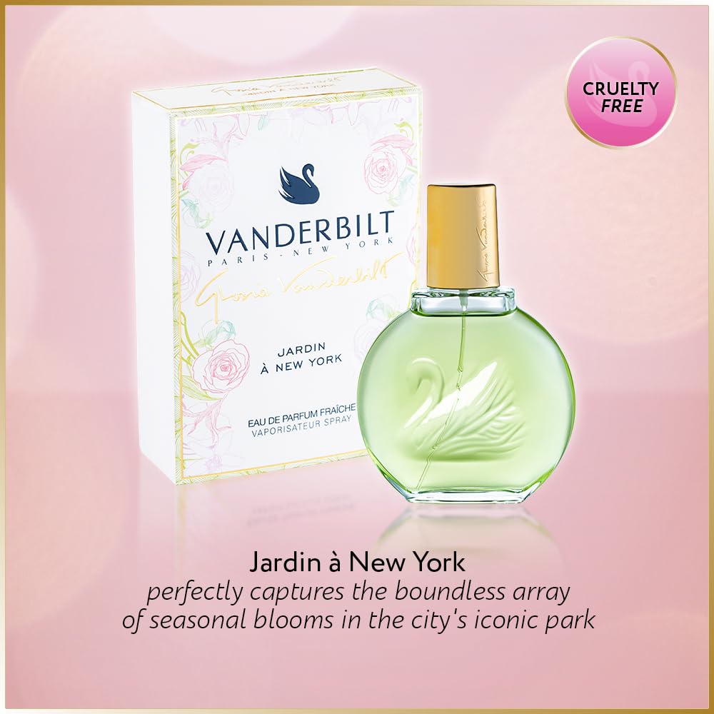 Jardin à New York Eau de Parfum Spray for Women | Fresh Floral & Woody Scent