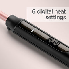 BaByliss Rose Quartz 10mm Tight Curls Wand - Ultra-Slim Barrel for Defined Curls