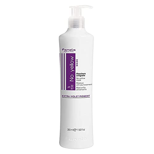 Fanola No YellowFanola No Yellow Mask – Neutralises Brass in Blonde, Grey & Bleached Hair