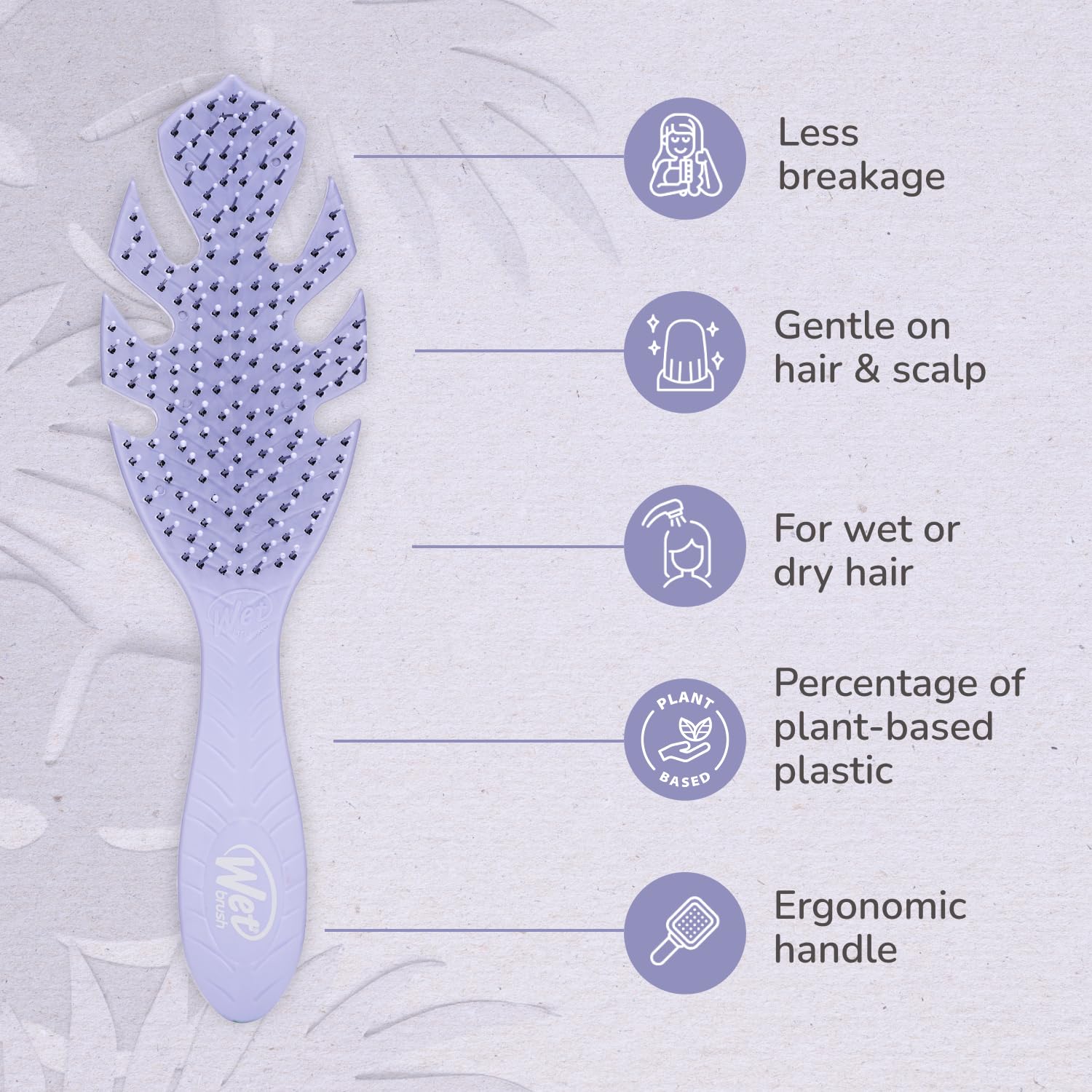 Go Green Detangler Brush: Effortless Detangling Without Pain