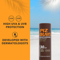 Piz Buin Moisturising Sun Lipstick SPF 30, 4.9g