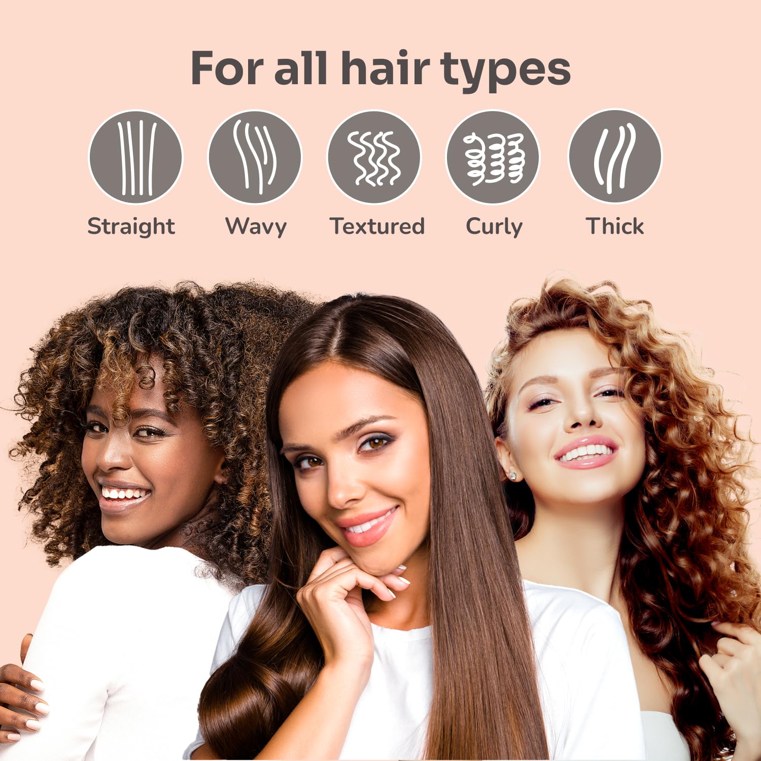 Go Green Mini Detangler Brush | Gentle on Hair & Earth | Biodegradable Plant Starch