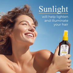 Camomila Intea premium - Blonde hair lightening spray - Alcohol Free - Ecological chamo...