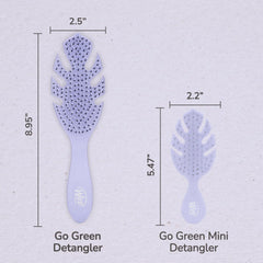 Wet Brush Go Green Detangler – Pain-Free Detangling for All Hair Types