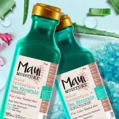 Maui Moisture Vegan Sea Minerals Colour Aloe Vera Shampoo for Coloured Hair and for Blo...