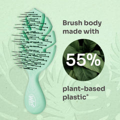 Wet Brush Go Green Mini Detangler Brush – Eco-Friendly Biodegradable Handle