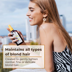 Camomila Intea premium - Blonde hair lightening spray - Alcohol Free - Ecological chamo...