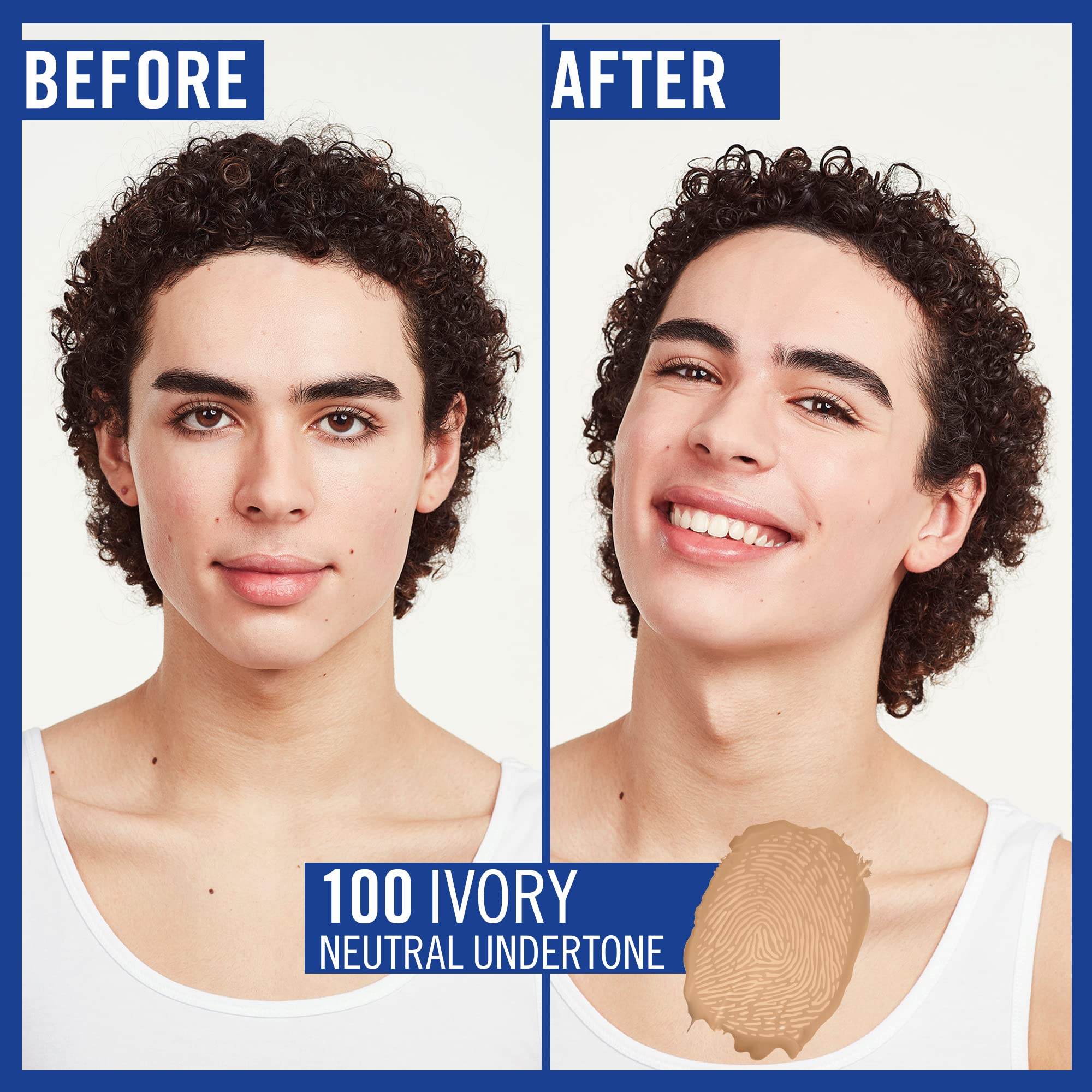 Rimmel Match Perfection Foundation 100 Ivory – Medium Coverage, 24hr Hydration