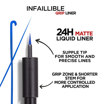L'Oreal Matte Signature Eyeliner 04 Emerald – Longwear Matte Precision