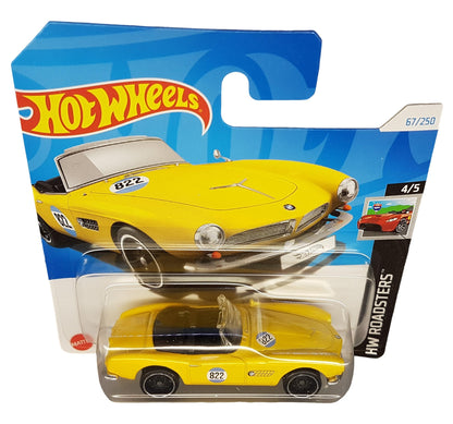 Yellow BMW 507 Roadster Toy Car - Mattel 2024