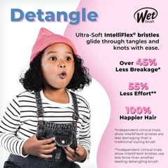 WetBrush Kids Detangler Brush with IntelliFlex Bristles – Galaxy Design