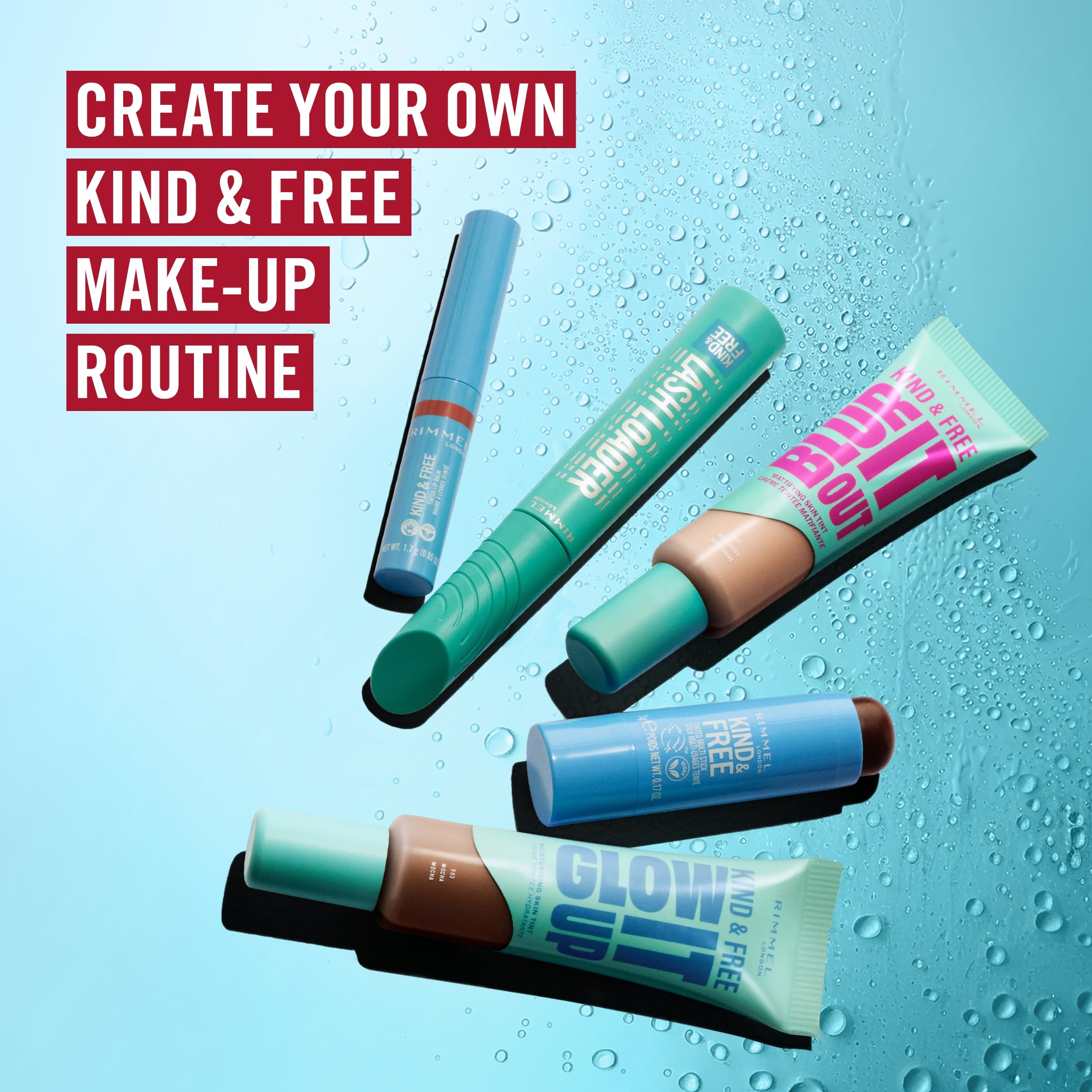 Rimmel Kind & Free Glow It Up Skin Tint SPF 20 – Rose Ivory 30ml