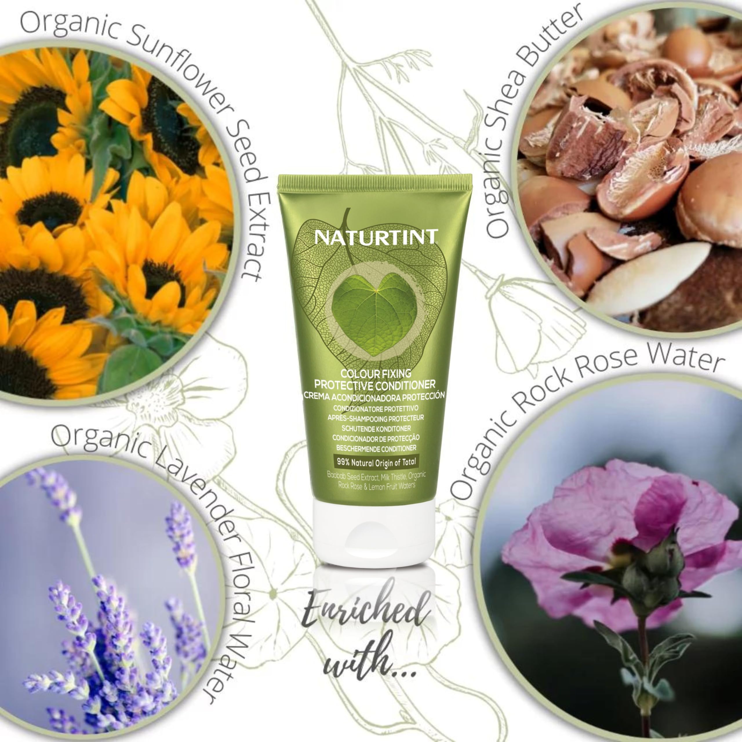 Naturtint Colour Fixing Protective Conditioner | Long-Lasting Color & Shine