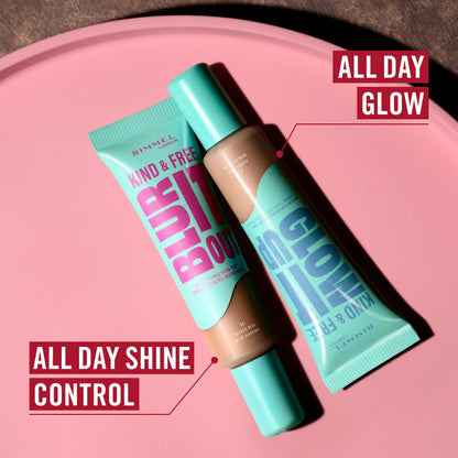 Rimmel Kind & Free Glow It Up Skin Tint SPF 20 – Rose Ivory 30ml