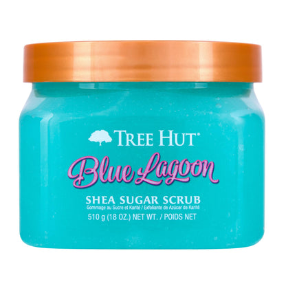 Tree Hut Blue Lagoon Sugar Body Scrub with Shea Butter, 510g