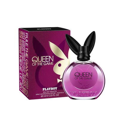 Playboy Queen of the Game Eau de Toilette 60ml – Oriental Vanilla Scent for Women