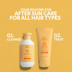 Wella Professionals Invigo Sun Care After Sun Gentle Cleansing Shampoo - For After Sand...
