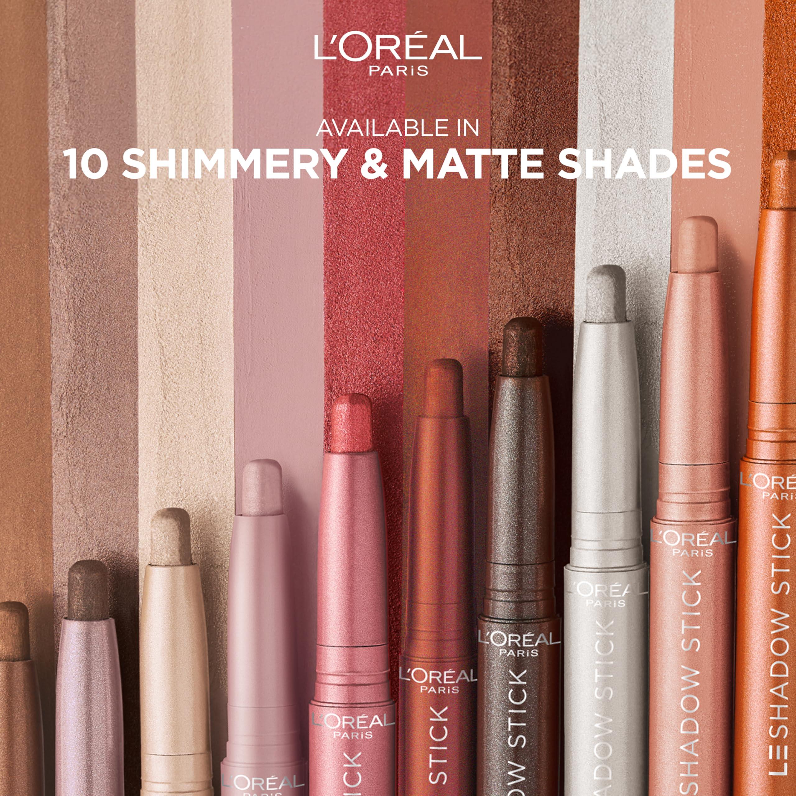 L'Oreal Paris Paradise Le Shadow Stick | Metallic Bronze Cream Eyeshadow