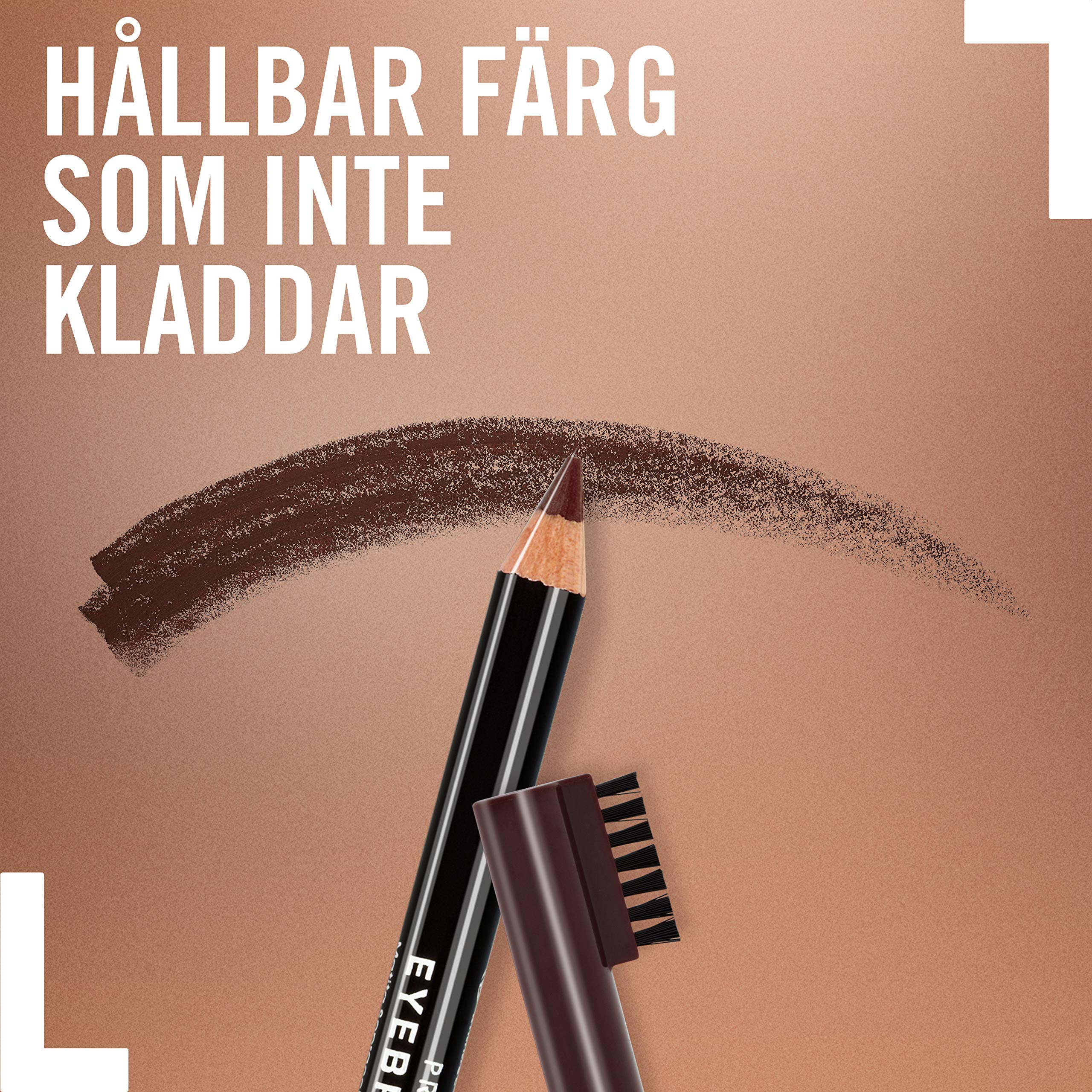 Rimmel Professional Eyebrow Pencil - Hazel | Shape & Define Brows Effortlessly