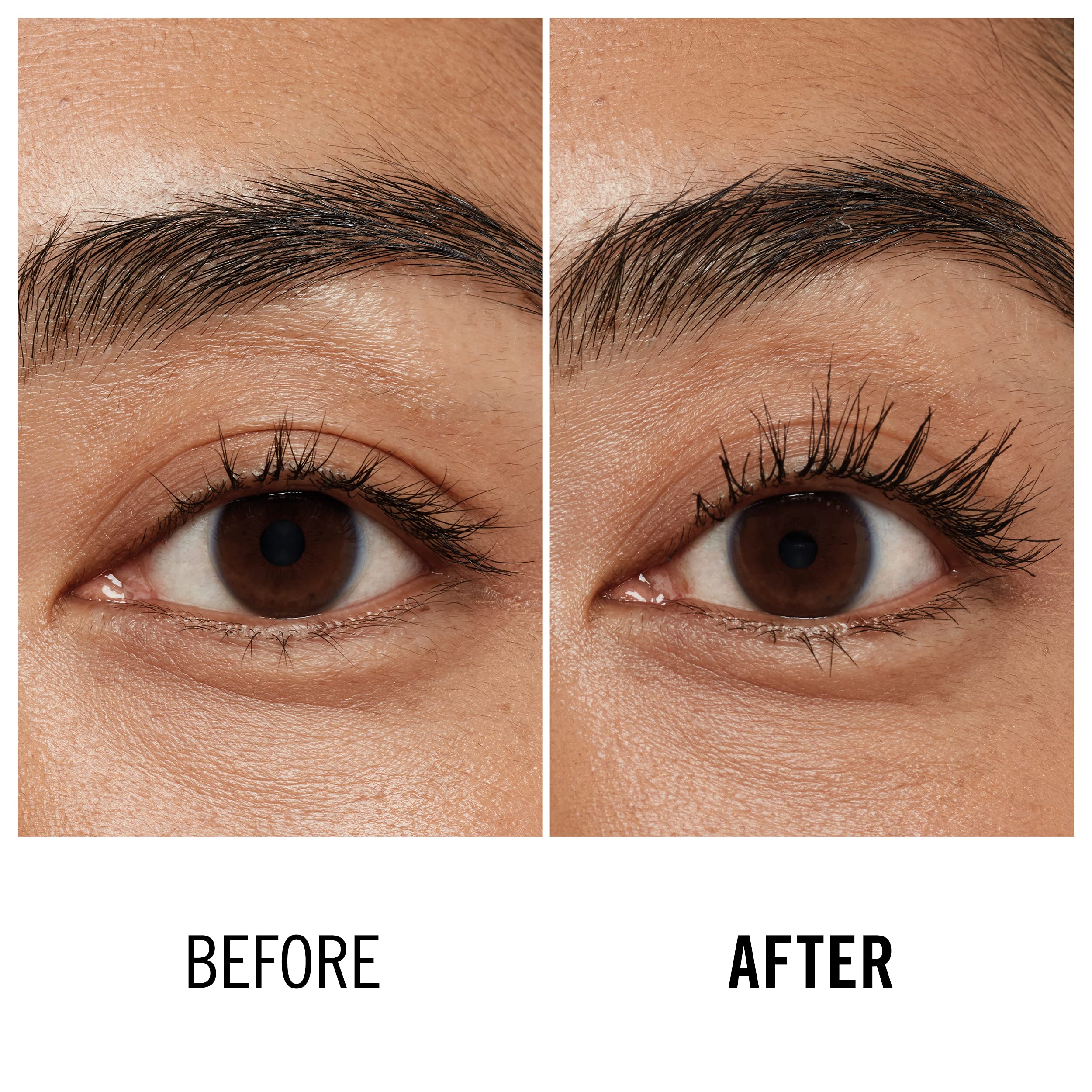 Rimmel Kind + Free Brown Black Mascara | Bio-Based Brush, 36hr Volume & Length