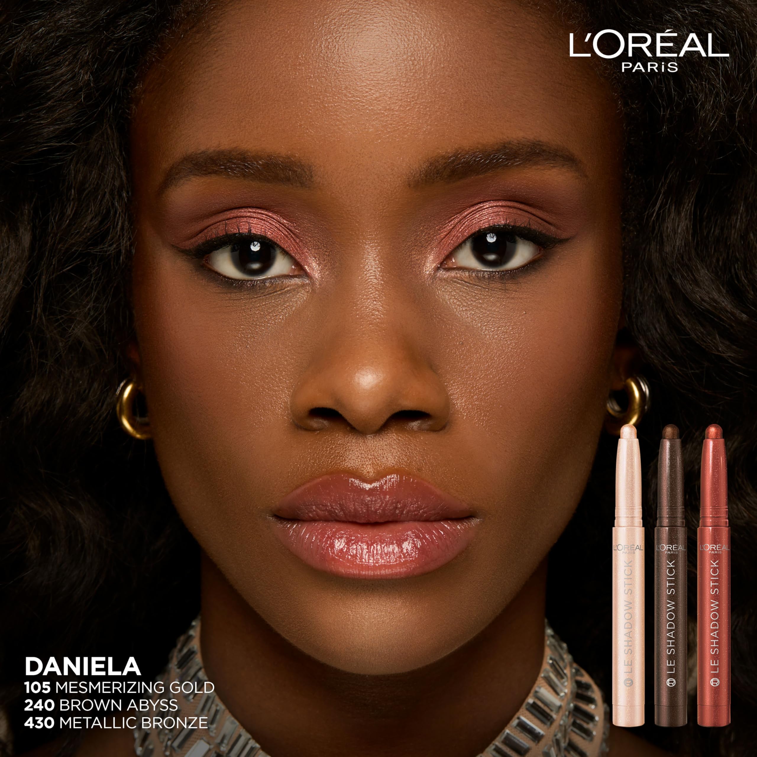 L'Oreal Paris Paradise Le Shadow Stick | Metallic Bronze Cream Eyeshadow