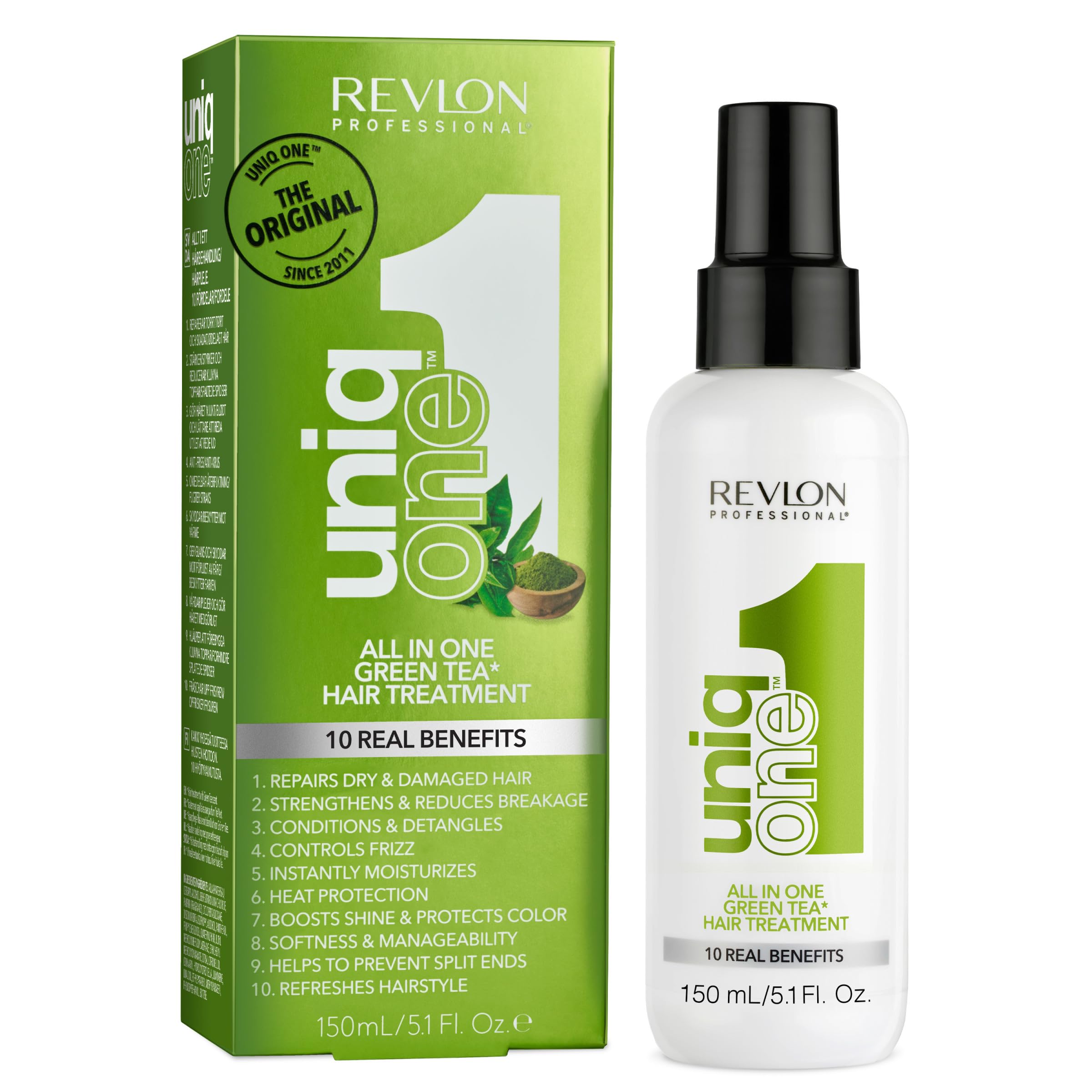 Revlon Uniq One Green Tea All in One Hair Treatment 150ml Leave-In