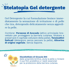 Mustela Stelatopia Cleansing Gel: Soothes & Softens Dry, Sensitive Skin