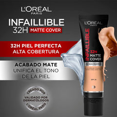 L'Oréal Paris Infaillible 32H Matte Cover Foundation - 145 Rose Beige