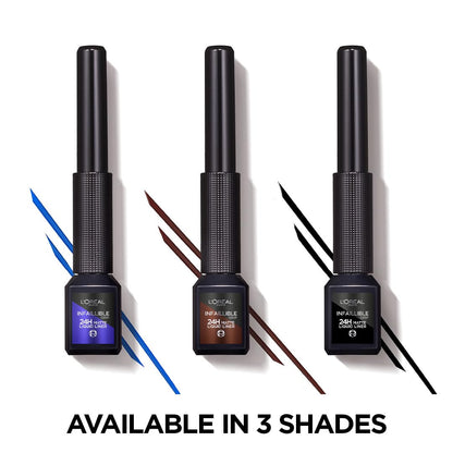 L'Oreal Matte Signature Eyeliner 04 Emerald – Longwear Matte Precision