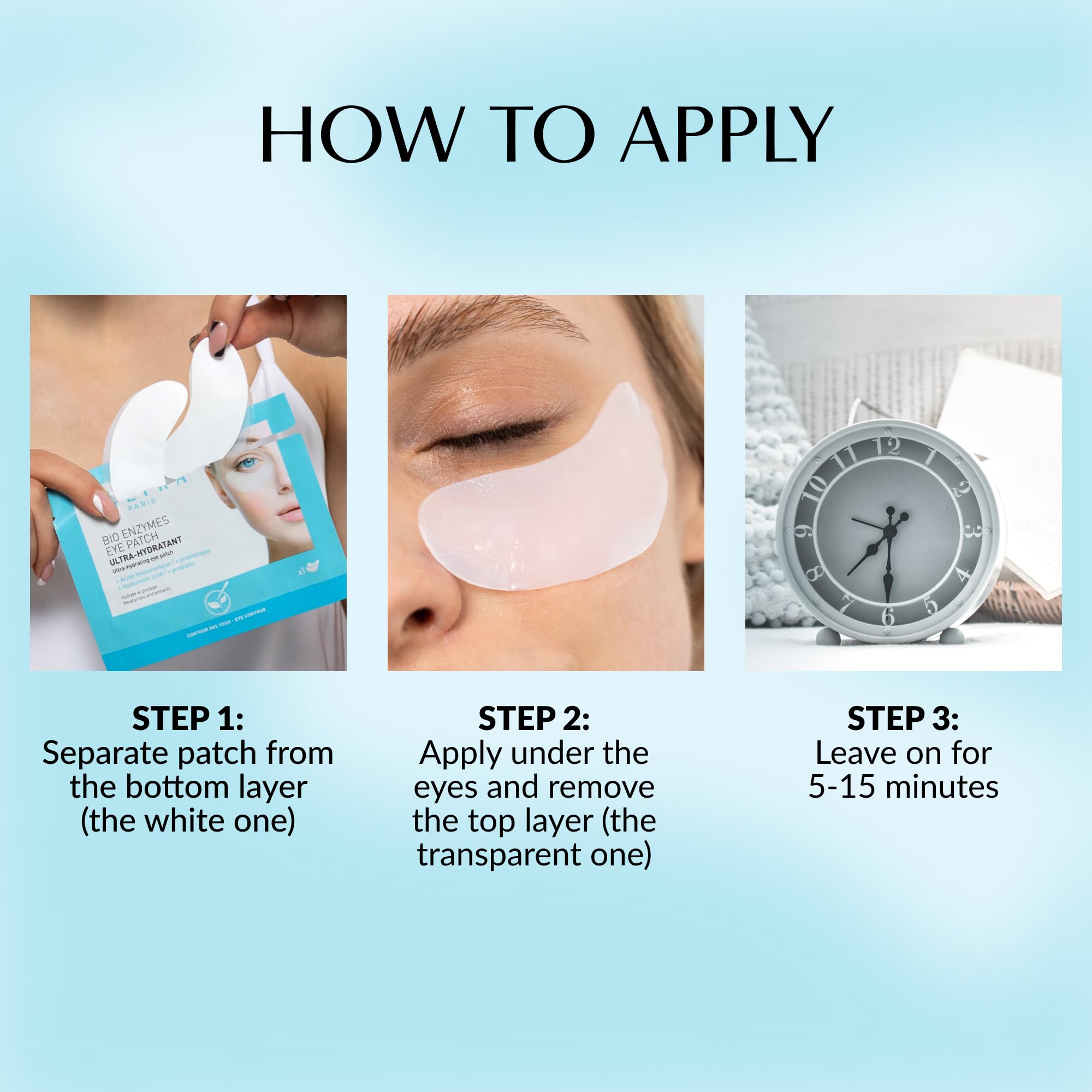Talika Bio Enzymes Eye Patch – Ultra-Moisturising Under Eye Mask 1 Pair